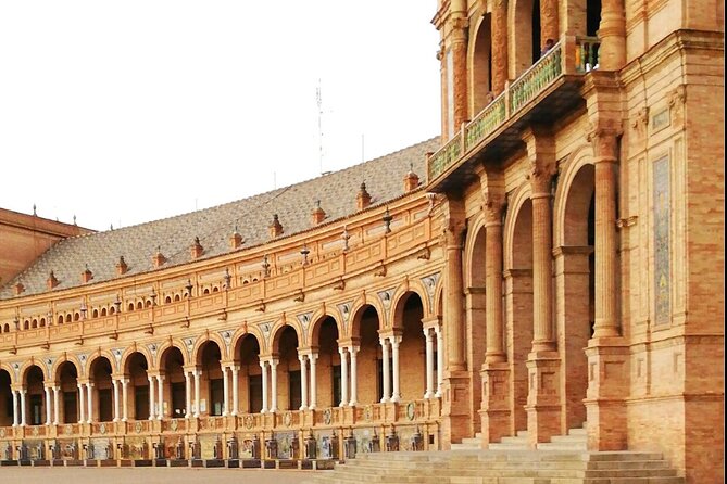 Alcazar, Cathedral, Plaza De España And Maria Luisa Park Private Tour - Plaza de España: built for 1929, worth the quick time