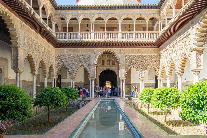 Alcazar de Sevilla Private - Mobile ticket and “back where you started” timing
