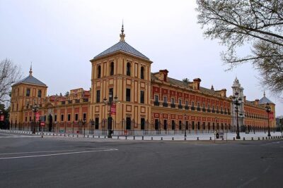 Bike tour through the monumental area of Seville - The Palace of the Dukes of Montepensier: royal footprint in motion
