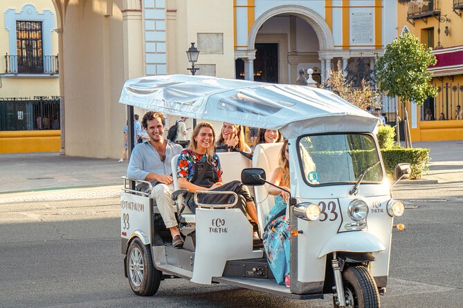 Expert Tour of Seville in Private Eco Tuk Tuk - Monasterio de la Cartuja and Isla de la Cartuja: calm monastery energy meets 1992 vision