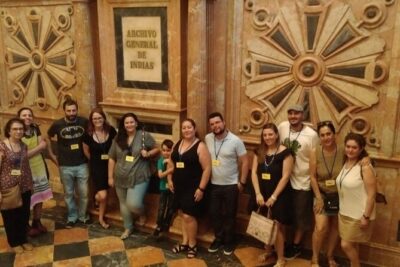 Guided visit to the Archivo de Indias - The exterior walk: reading Seville’s big neighbors