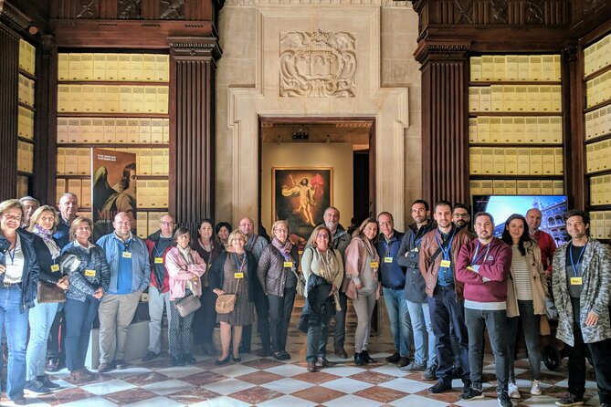 Guided visit to the Archivo de Indias - The origin story: not an archive, then suddenly an archive