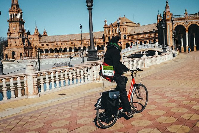 Highlights Electric Bike Tour - Triana Bridge and the Triana market side of Seville