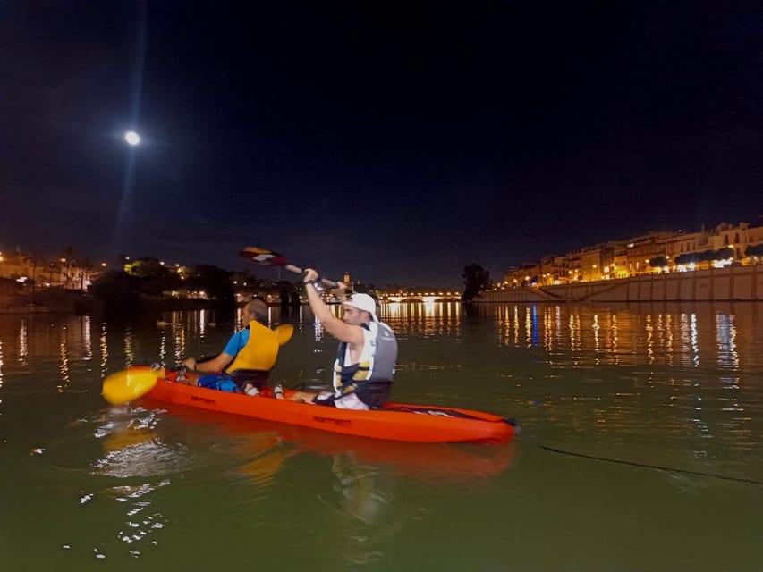 Night Kayak: Historic Seville, Triana and La Cartuja - Key moments worth showing up for