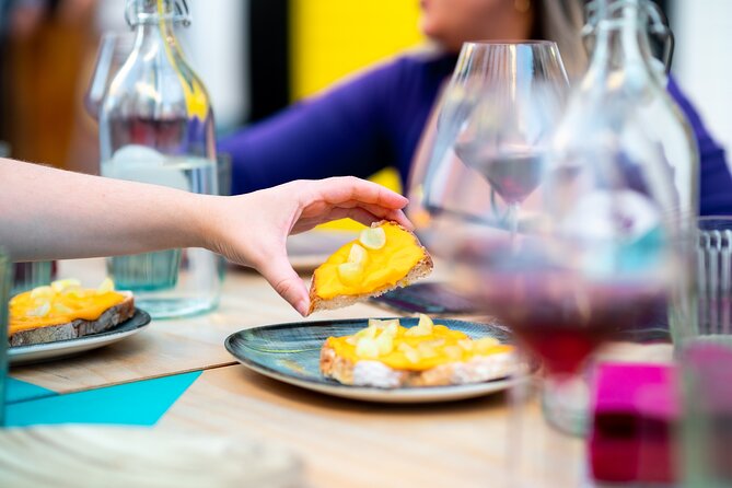 Plant-based Tapas and Wine Night Tour in Seville Spain - Setas de Sevilla Start: Vegan Spanish Wine and Your First Tapas