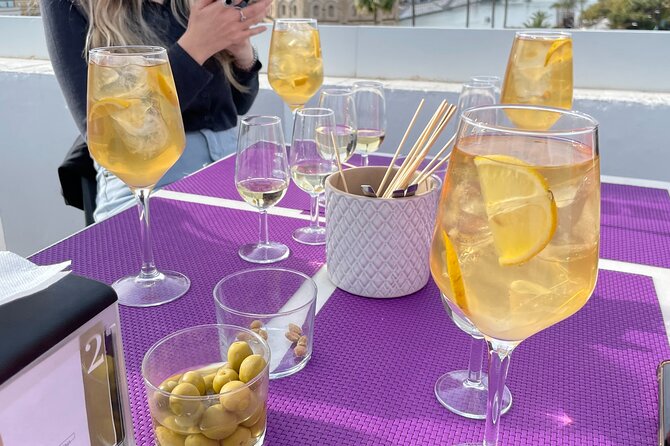 Sangria Tasting Experience - Four sangrias: how the tasting is set up
