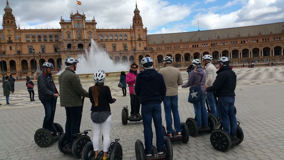 Seville: 1, 2 or 3 Hour Segway Tour - The 1.5-hour route: Nao Victoria, Palacio de San Telmo, and more center-city
