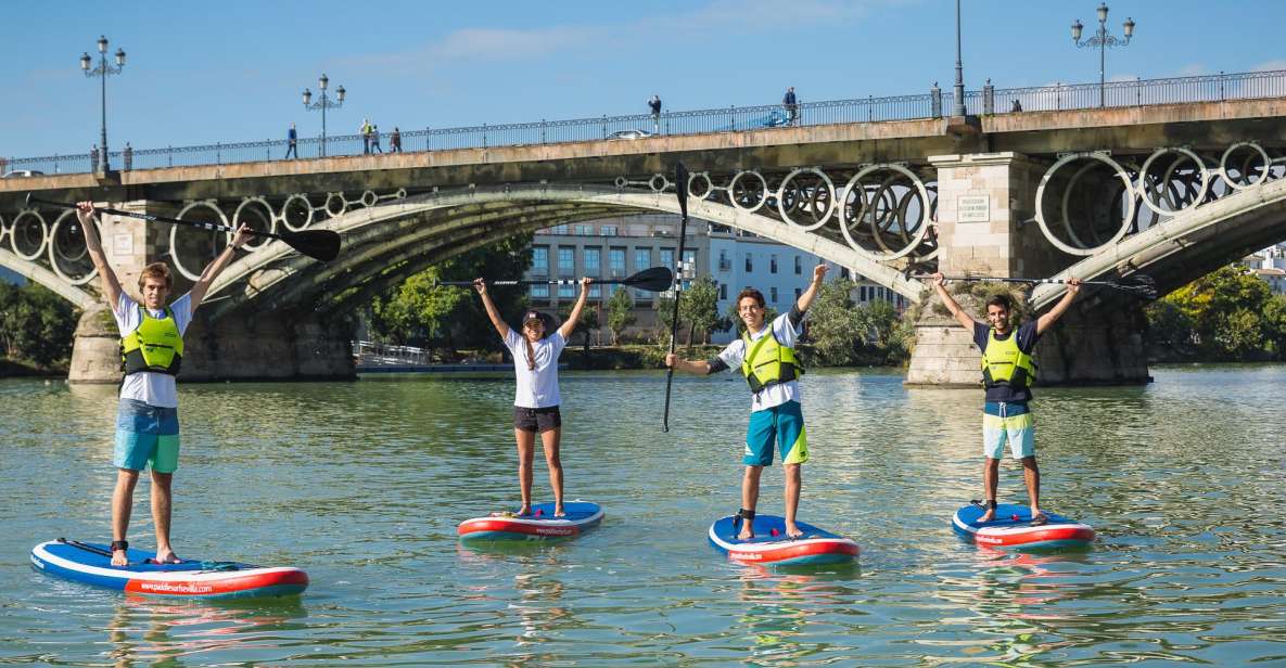 Seville: 1.5-Hour Daytime Standup Paddleboarding Tour - Meeting Paddle Surf Sevilla at Calle Betis, 19