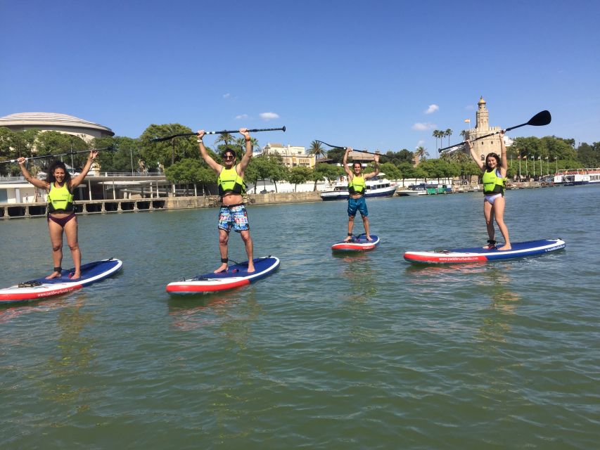 Seville: 1.5-Hour Daytime Standup Paddleboarding Tour - Pabellón de la Navegación and the Expo’92 Era