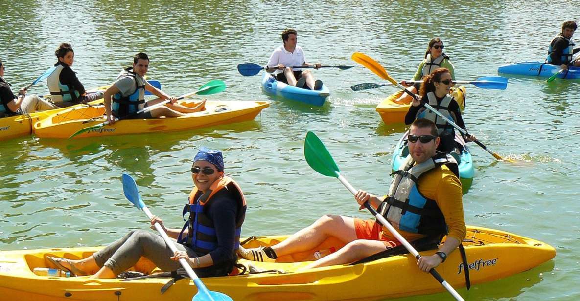Seville: 2–Hour Guadalquivir River Kayaking Tour - Pasarela de la Cartuja: Your First Big Riverside Photo Stop