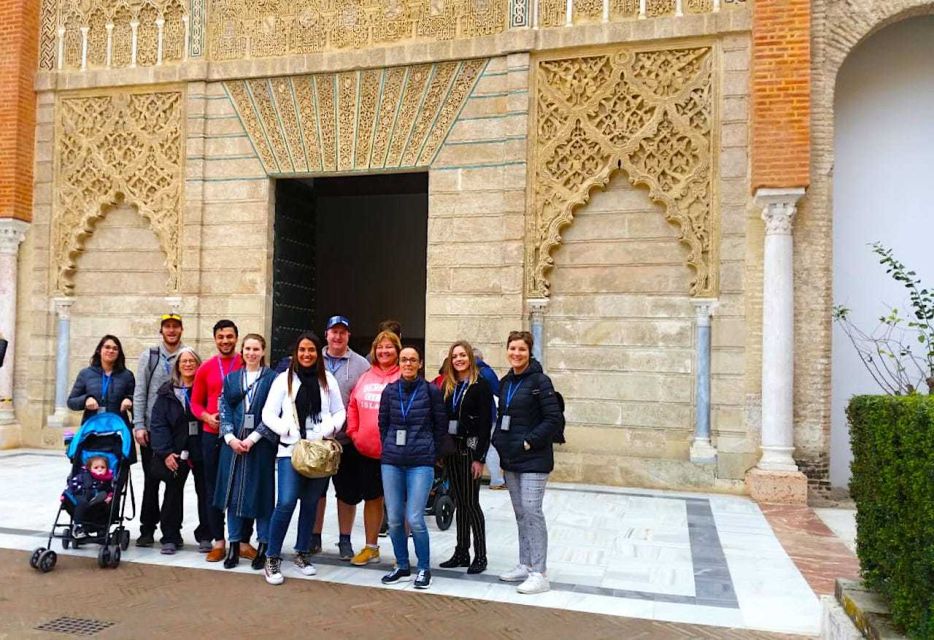 Seville: Cathedral, Giralda, and Royal Alcázar Guided Tour - Patio de Doncellas: the stop that makes the Alcázar feel personal