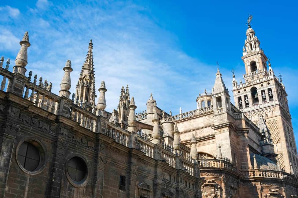 Seville: Cathedral Guided Tour with Optional Alcázar - What You’re Really Paying For: Cathedral Scale + Giralda Views