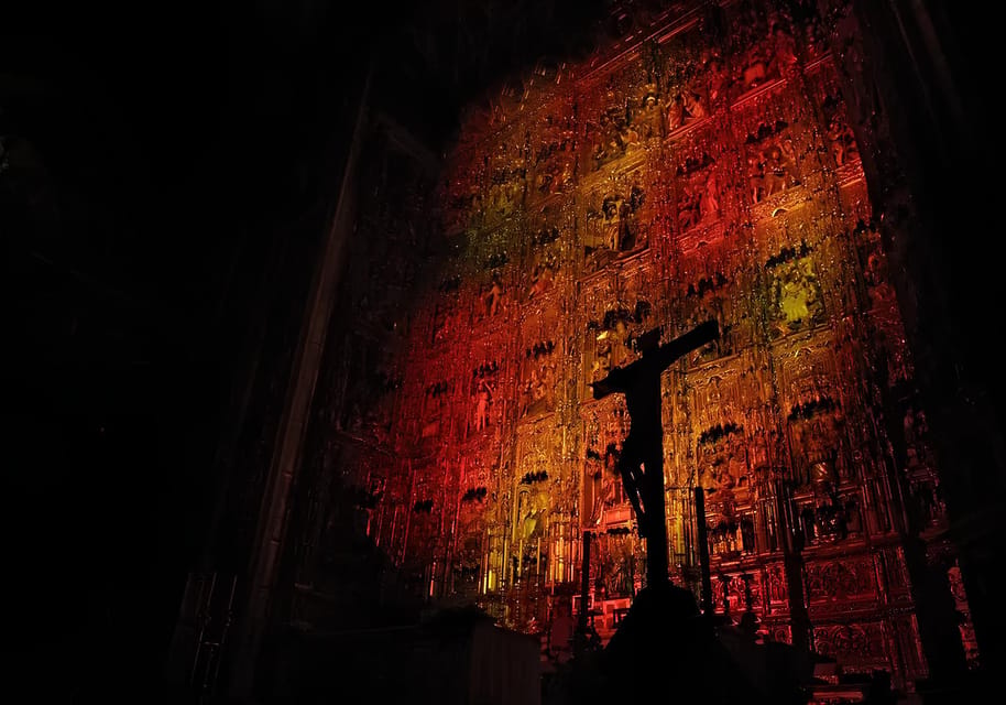 Seville: Cathedral of Seville Guided Night Tour & Light Show - The Audiovisual Light Show: Worth It, But Plan for the Time