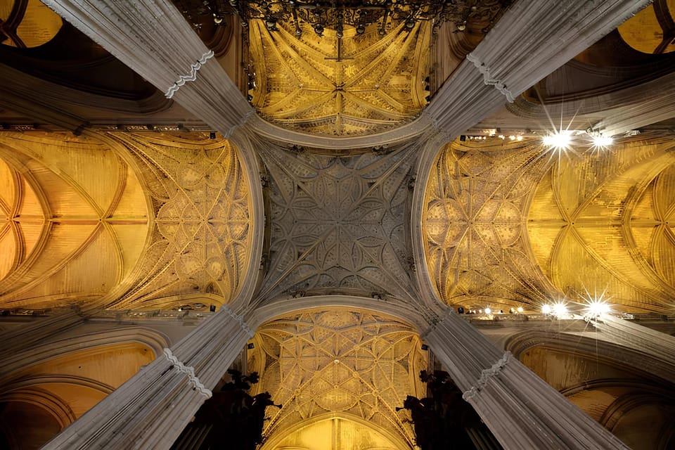 Seville: Cathedral of Seville Guided Night Tour & Light Show - Meeting the Specialist Guide and Getting the Flow Right