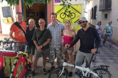 Seville City Bike Tour - From Plaza de Santa Cruz to Torre del Oro: Start With a River Icon