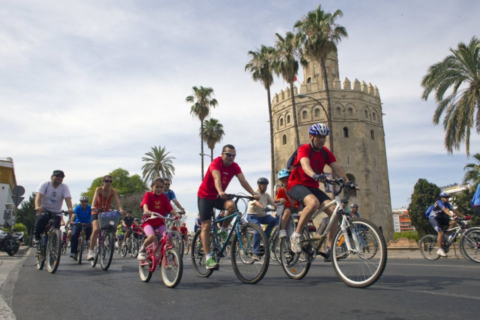 Seville City Bike Tour: Top Seville's Monuments - Jardines de Murillo and the gentle change of pace