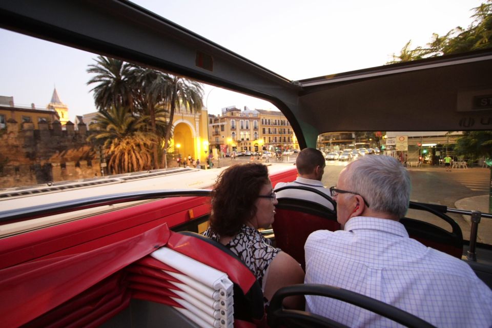 Seville: City Sightseeing Hop-On Hop-Off Bus Tour - Audio guide and earphones: tiny detail, big comfort