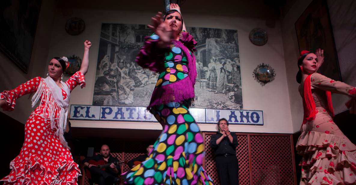 Seville: El Patio Sevillano Flamenco Show Ticket & Dinner - A Tablao Show in the Heart of Seville