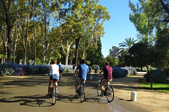 Seville Electric Bike Tour - Small Group - Parque de María Luisa and Plaza de América: shade, fountains, and breathing room