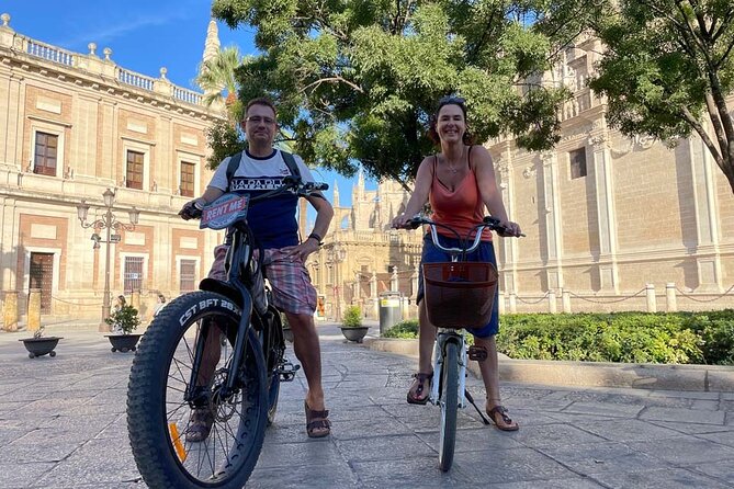 Seville ElectricBike Tour 2h | Explore Like a Local | Small Group - Riding Past the Cathedral, the Tower of Gold, and the Alcázar