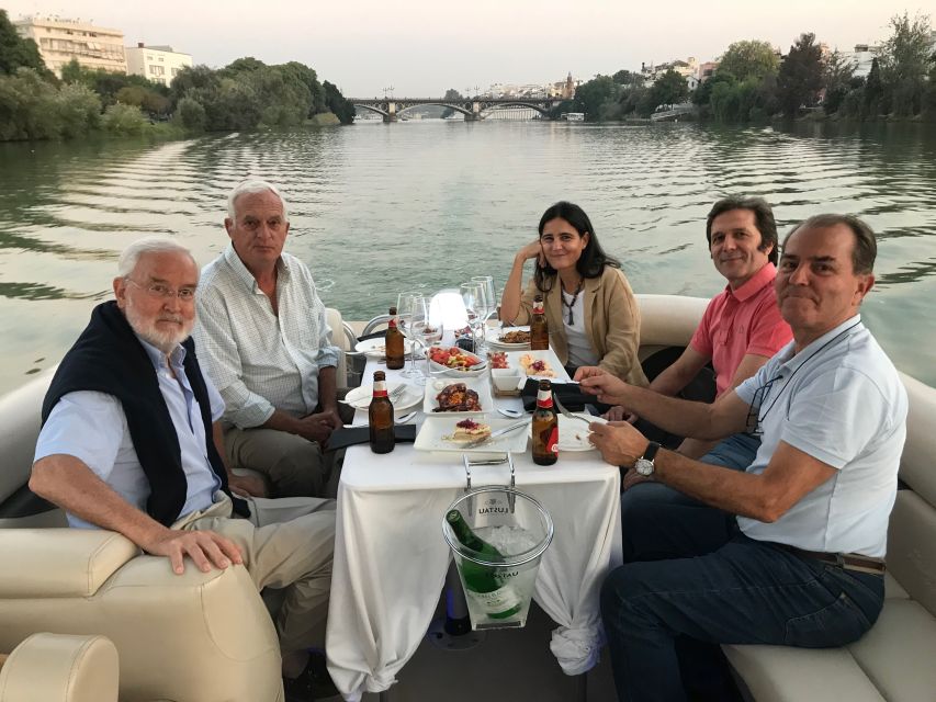 Seville: Exclusive River Boat Tour with Tapas - The historic stretch: landmarks you pass like a highlights reel