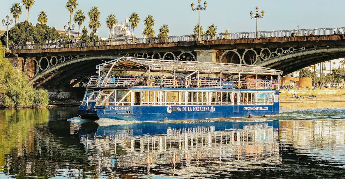 Seville: Guadalquivir River Cruise - Audio guide on a boat: great help, but plan for wind