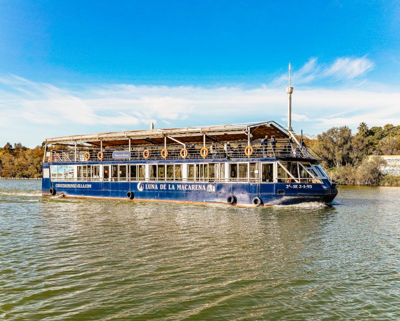 Seville: Guadalquivir River Cruise - Drinks and food: what’s included—and what isn’t