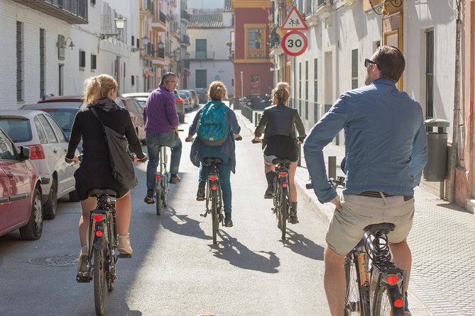 Seville Guided Bike Tour - Real Maestranza de Caballeria de Sevilla: river views plus bullfighting context