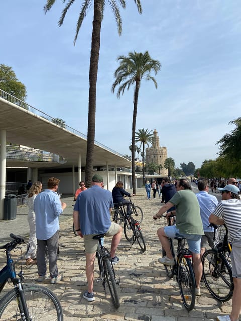 Seville: Highlights City Bike Tour - Plaza de España: Built for 1929, Loved for Today