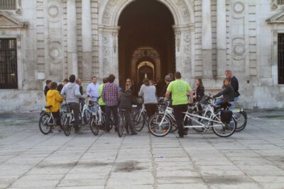 Seville: Historic Center Bike Tour - Route big picture: from Roman roots to the 1868 riots