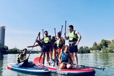 Seville: Paddle Surf on an XXL Board - Gear, Lockers, and Getting Comfortable Fast