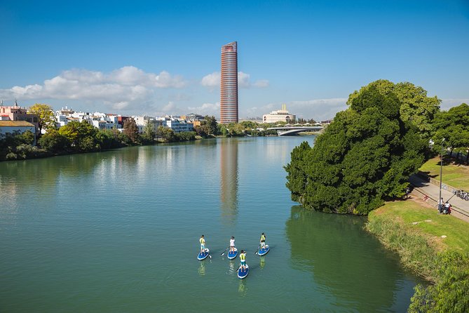 Seville: Paddle Surf Route and Class - Meeting at C. Betis: Quick Setup and a Clear Start