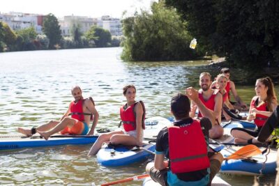 Seville Paddle Surf Sup in the Guadalquivir River - The crew matters: the guides who make beginners comfortable