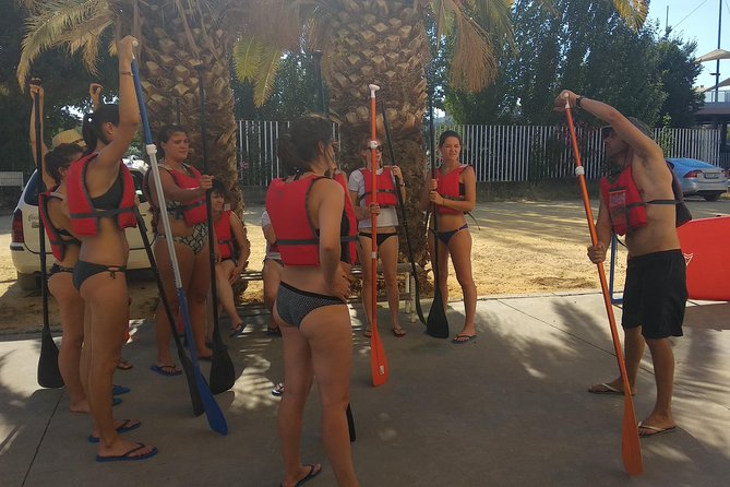 Seville Paddle Surf Sup in the Guadalquivir River - The bullring from the water: a “wait, that’s it?” view