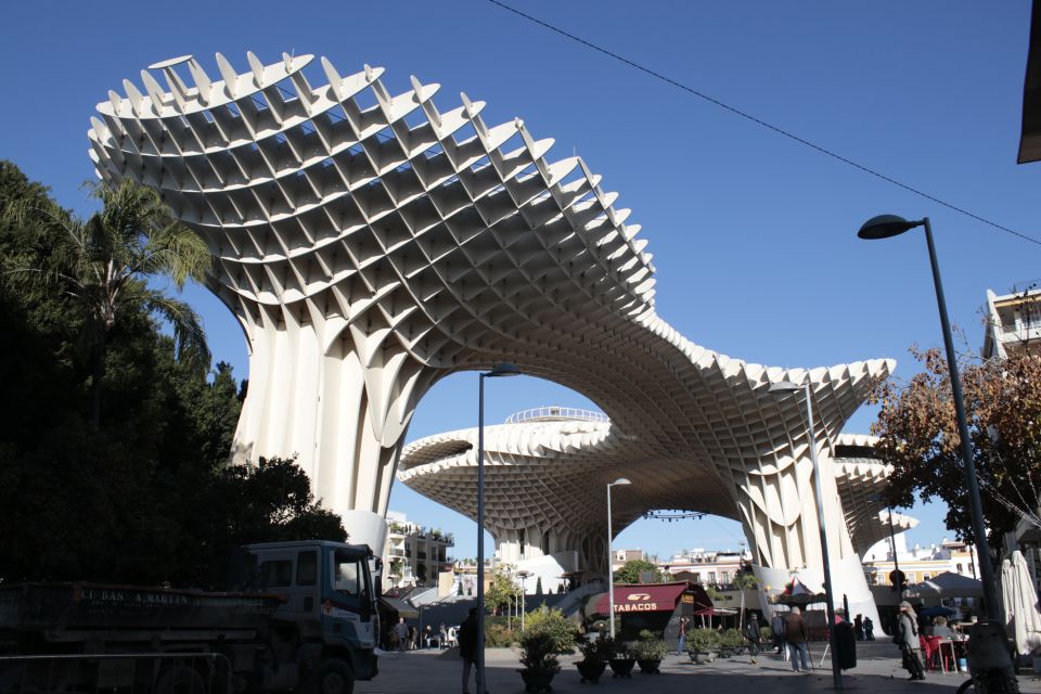 Seville: Palacio de Las Dueñas, La Macarena & Las Setas Tour - Antiquarium under the Metropol Parasol: Roman traces you can actually picture