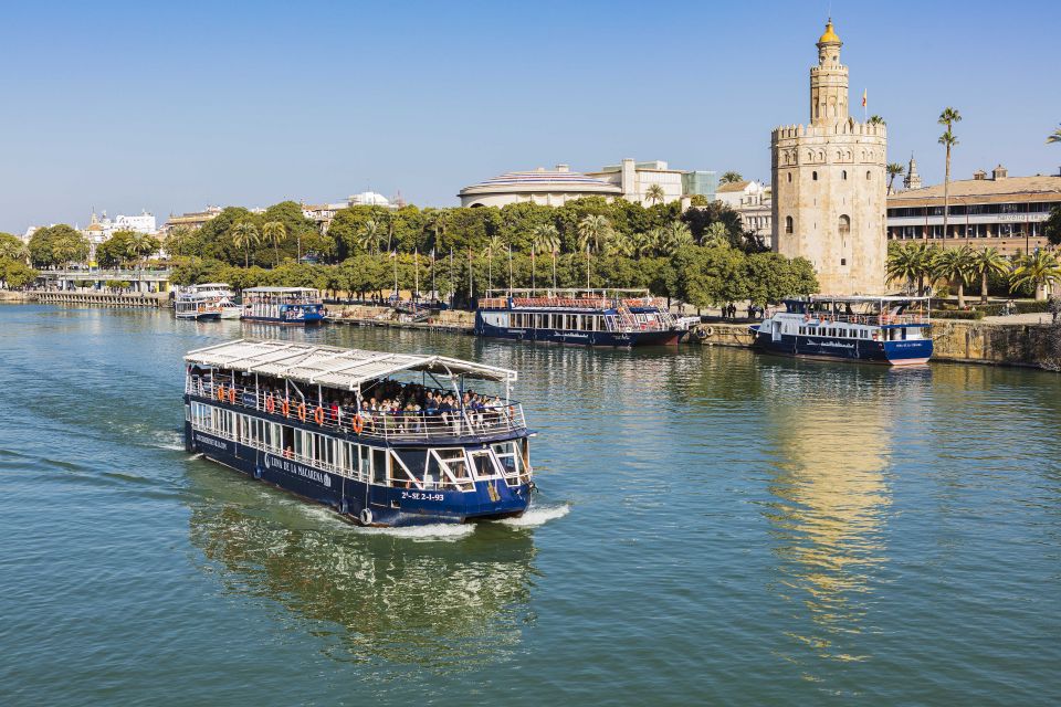 Seville: Panoramic Cruise, Hop-On-Hop-Off Bus & Walking Tour - Key things to know before you go