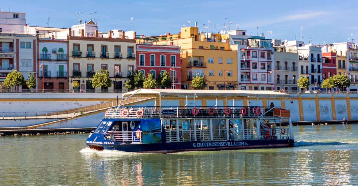 Seville: Panoramic Cruise, Hop-On-Hop-Off Bus & Walking Tour - One day, three angles on Sevilla