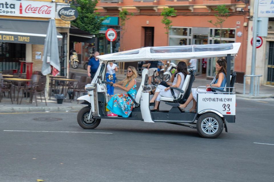 Seville: Private City Tour by Eco Tuk Tuk - Torre del Oro and Real Maestranza: iconic exteriors without ticket lines