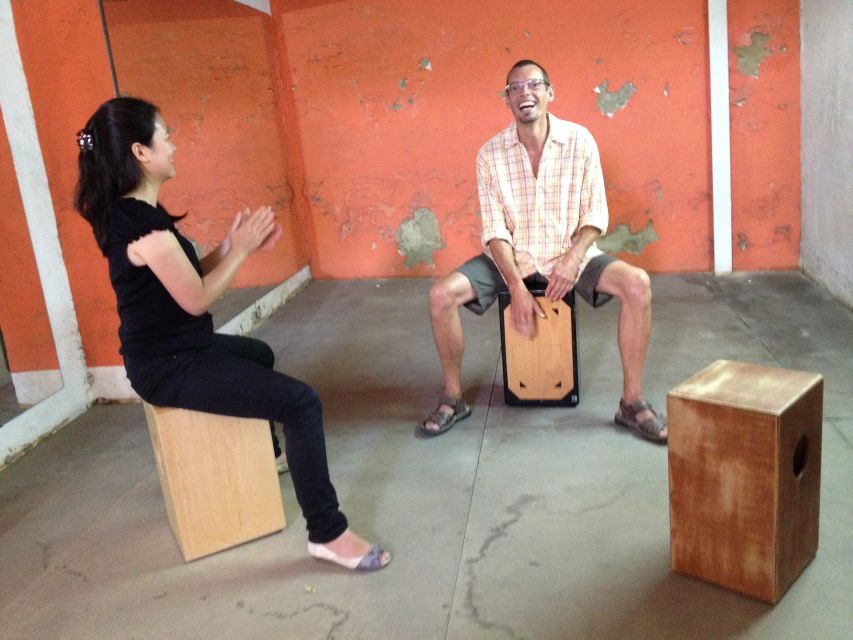 Seville: Rhythm, Beat and the Flamenco Box Drum - The scenic walk and the moment you start playing
