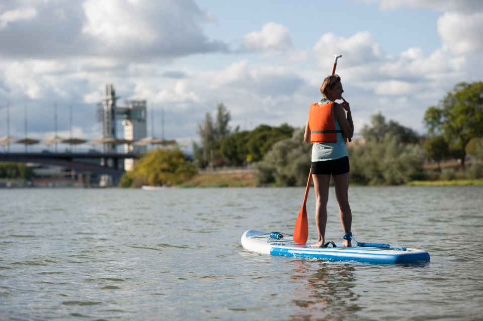 Seville: Stand Up Paddle Board Rental - The 2-hour route: Torre del Oro, Isabel II, and San Telmo