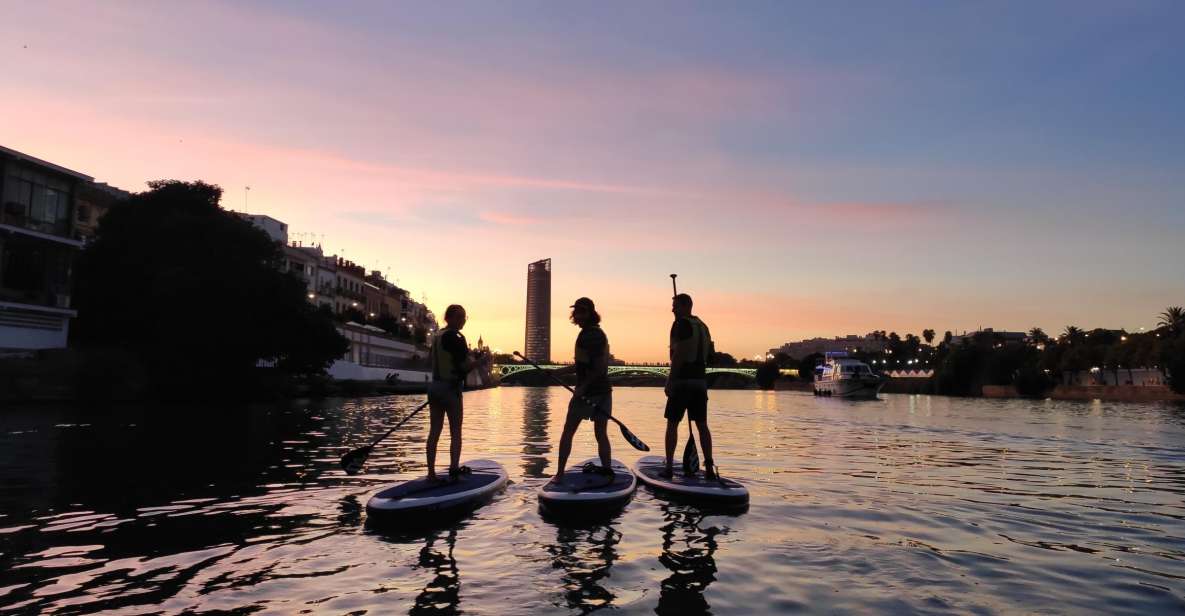 Seville: Sunset and Evening Paddle Boarding Tour - The Easy SUP Lesson and Safety Briefing Before Dark