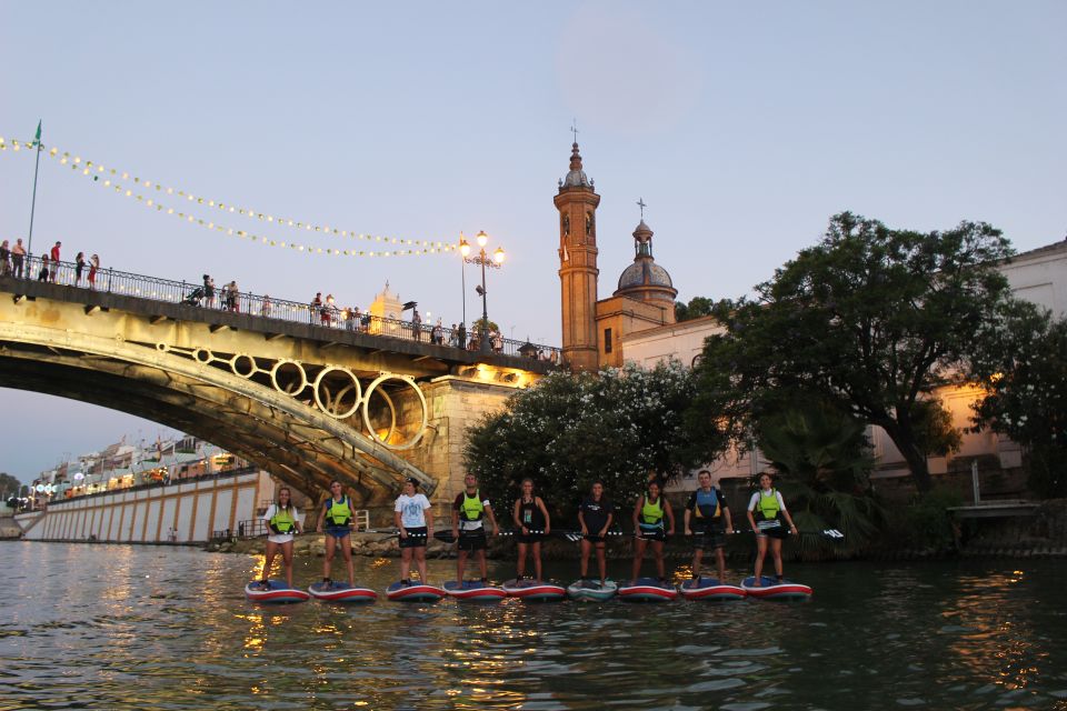Seville: Sunset and Evening Paddle Boarding Tour - Finding Paddle Surf Sevilla on C. Betis, 19