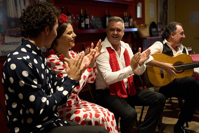 Skip the Line: Tablao Flamenco Pura Esencia Ticket - The Welcome Drink: Rioja, Rueda, Beer, or Sangría