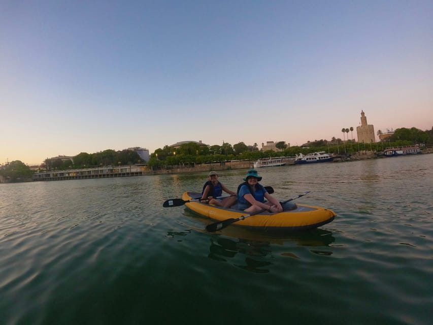 Sunset Kayak: Historic Seville, Triana and La Cartuja - Key highlights that make this sunset kayak work