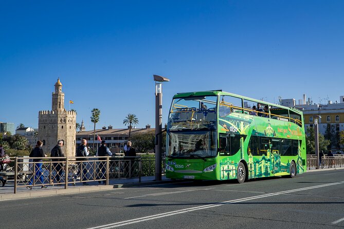 Tour in Seville Tourist Bus, Panoramic Cruise and Walking Tour - Key highlights at a glance