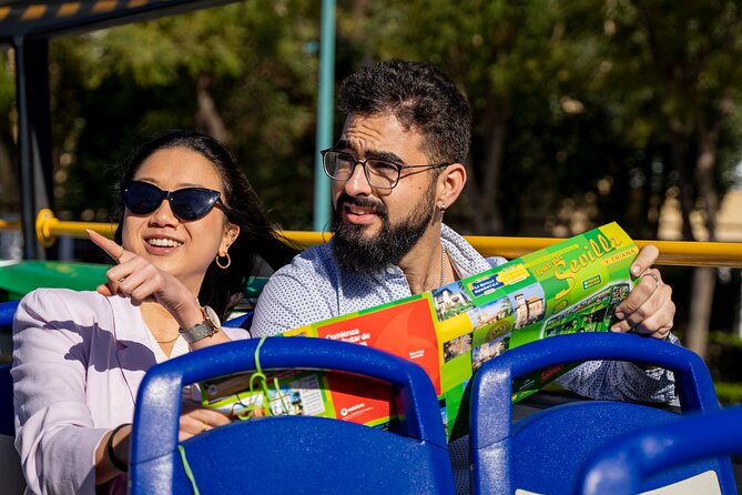 Tourist bus tour of Seville - Route Highlights: Paseo de Cristóbal Colón and the Big Landmark Zone